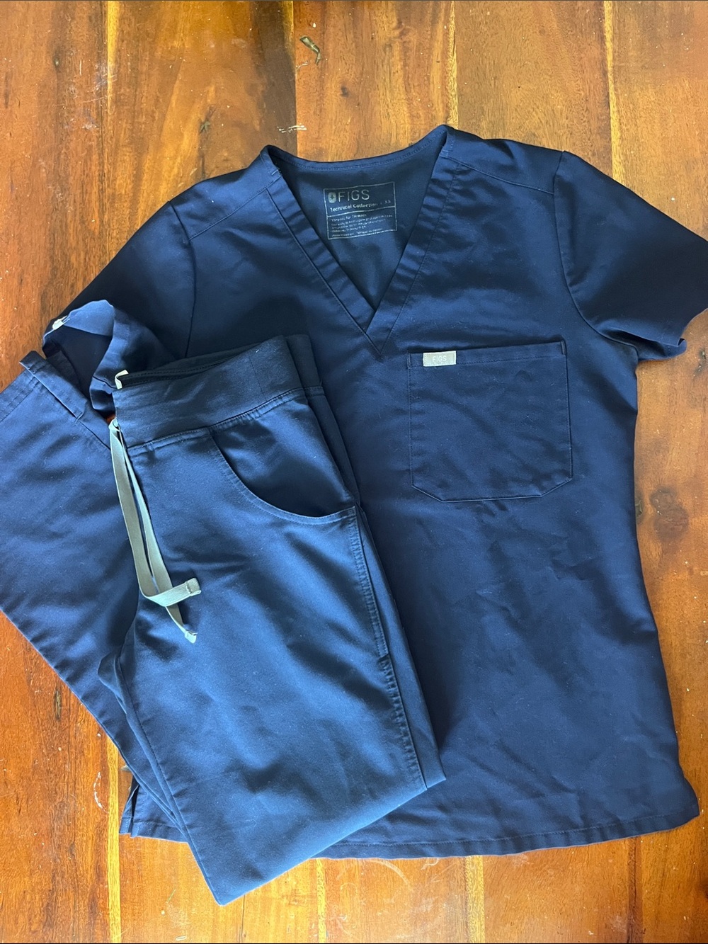 Figs Technical Collection Scrub Set | Navy XS